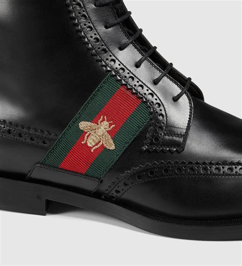 men gucci boot|Gucci men's motorcycle boots.